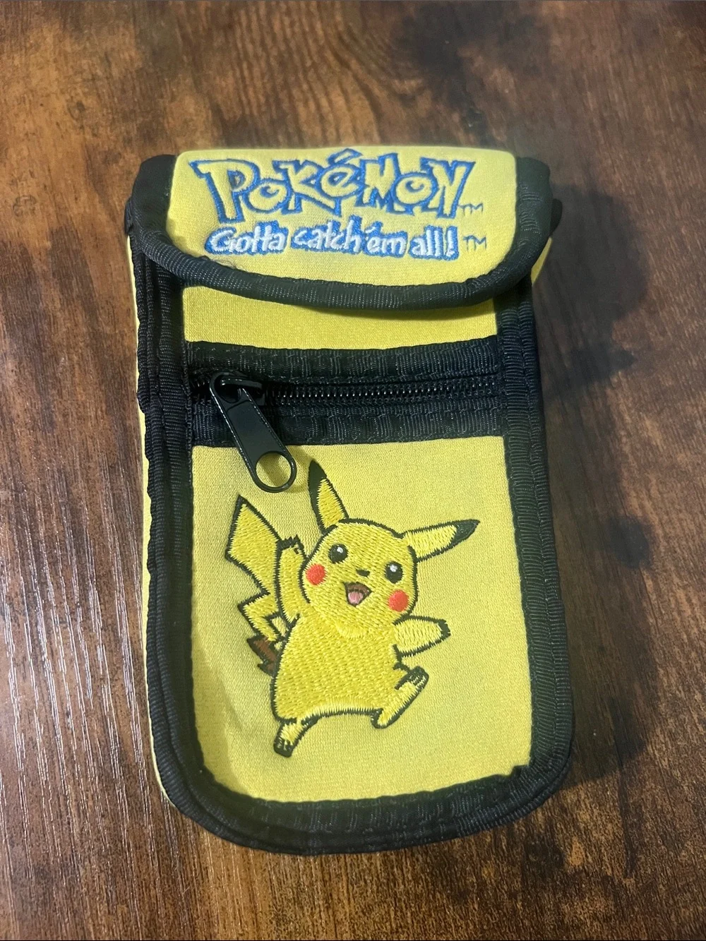 Pokemon Yellow Pikachu Phone Holster with Black Trim